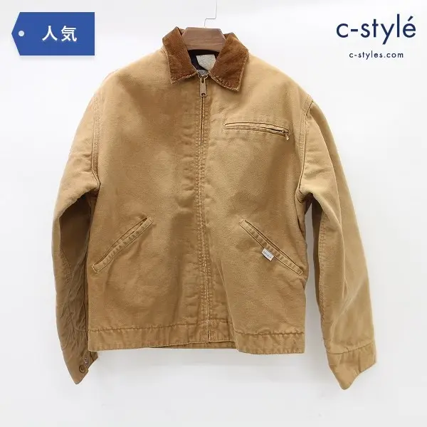 Carhartt カーハート デトロイト ジャケット size38 ベージュ カジュアル