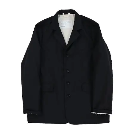 CAMIEL FORTGENS(カミエルフォートヘンス) CASUAL SUIT JACKET BLACK