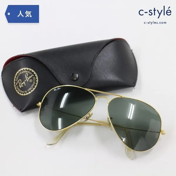 Ray-Ban レイバン B&L アビエーター サングラス アイウェア ゴールド 眼鏡