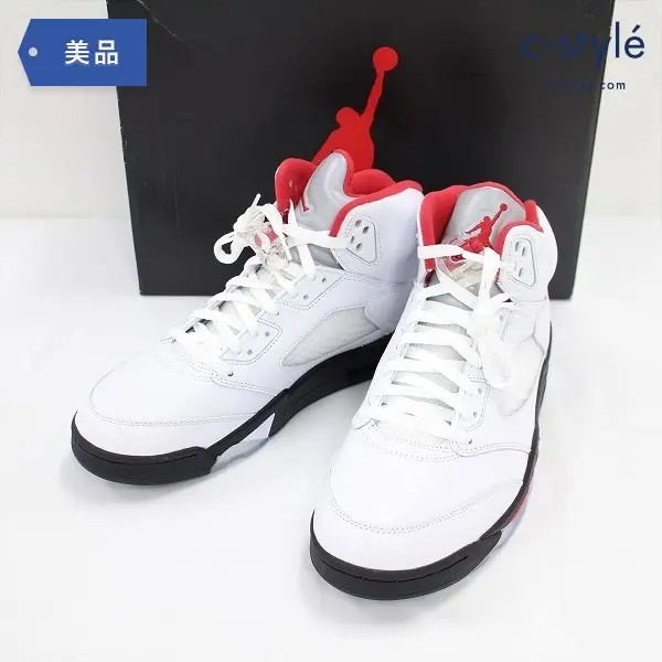 NIKE ナイキ AIR JORDAN 5 エアジョーダン5 Retro Fire Red 28.5cm