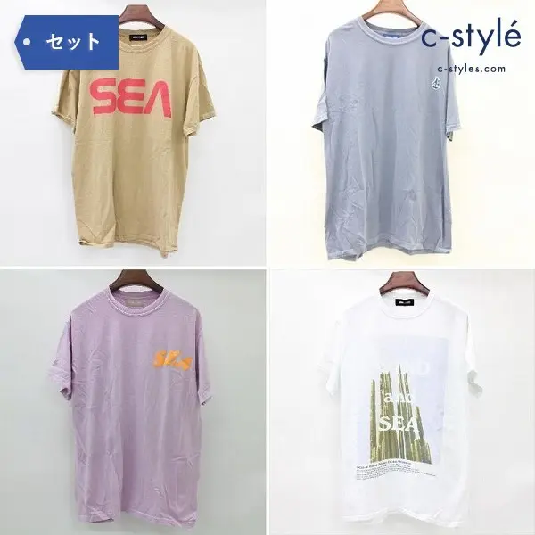 WIND AND SEA ウィンダンシー Tシャツ カットソー 半袖 M 4点 サボテン TEE