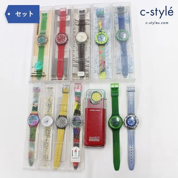 SWATCH スウォッチ 腕時計 12点 QUARTZ IRONY ウォッチ オートマチック