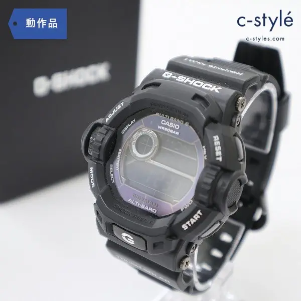 カシオ G-SHOCK ジーショック RISEMAN ライズマン GW-9200BWJ ソーラー電波