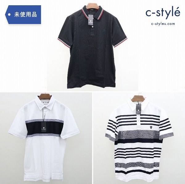 BLACK LABEL CRESTBRIDGE ポロシャツ L 3点 半袖 日本製 コットン