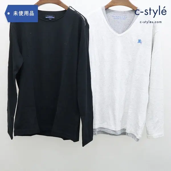 BURBERRY BLACK LABEL バーバリー 長袖 カットソー size3 ロンT ニット 計2点
