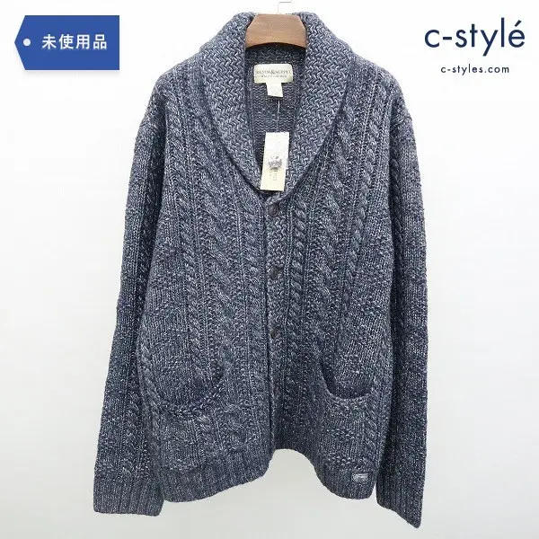 DENIM & SUPPLY ラルフローレン ケーブルニット カーディガン XL 厚手