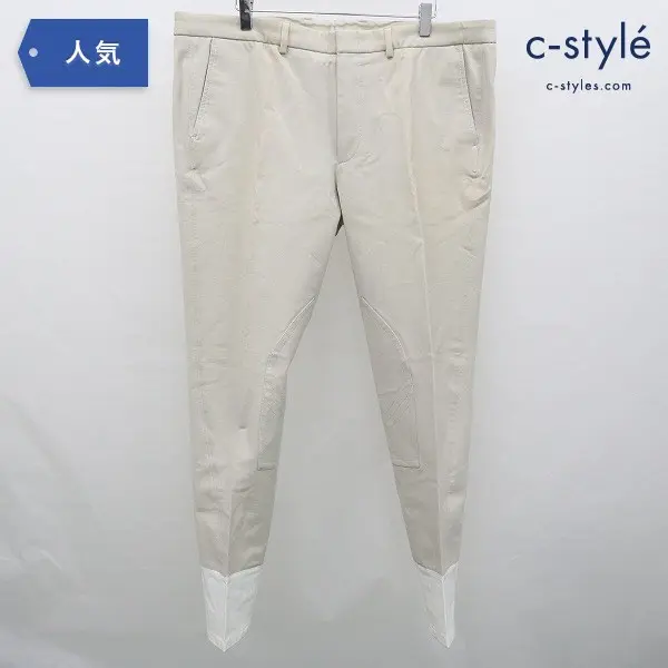 GUCCI グッチ コットン パンツ size54 ベージュ イタリア製 スラックス