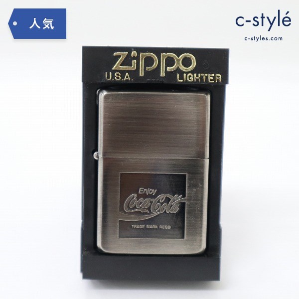 ZIPPO ジッポー コカ・コーラ 1986 古美仕上げ 喫煙具 タバコ オイルライター