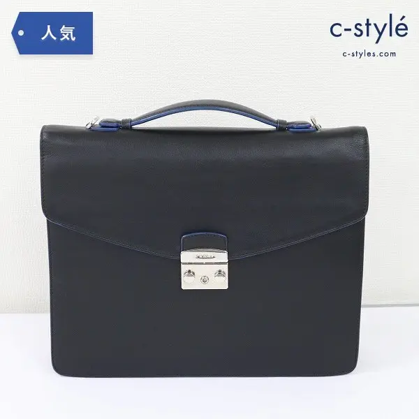 FURLA フルラ ブリーフケース カバン バッグ レザー ビジネス