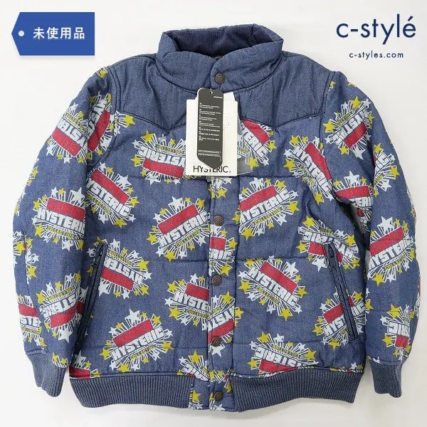 JOEY HYSTERIC ジョーイヒステリック 中綿入 デニムジャケット L 140cm コート