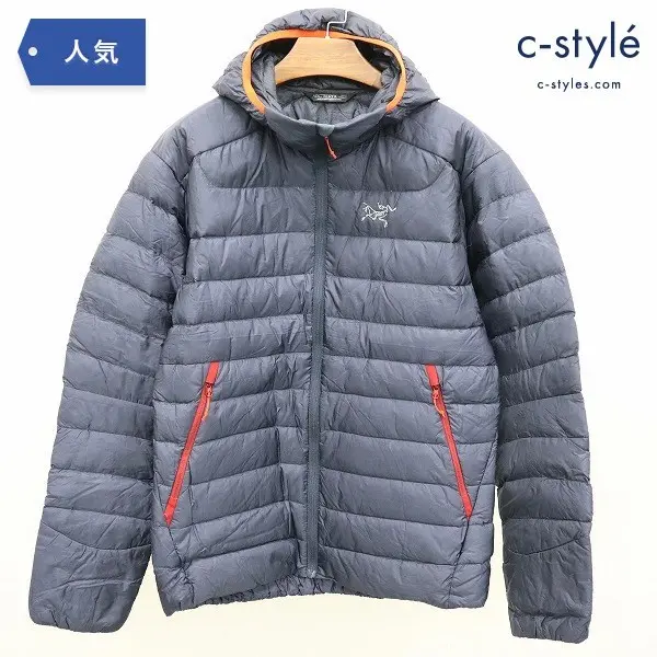 ARC’TERYX セリウム LT フーディ ダウンジャケット S ネイビー