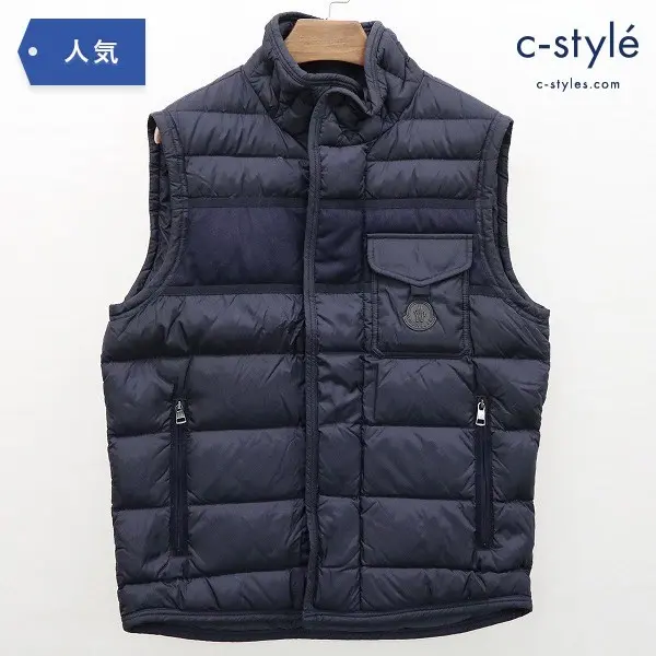 MONCLER モンクレール ダウン ベスト size1 ナイロン ブルゾン ウール