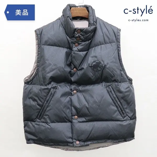 HUNTING WORLD ハンティング ワールド ダウン ベスト M ナイロン イタリア製