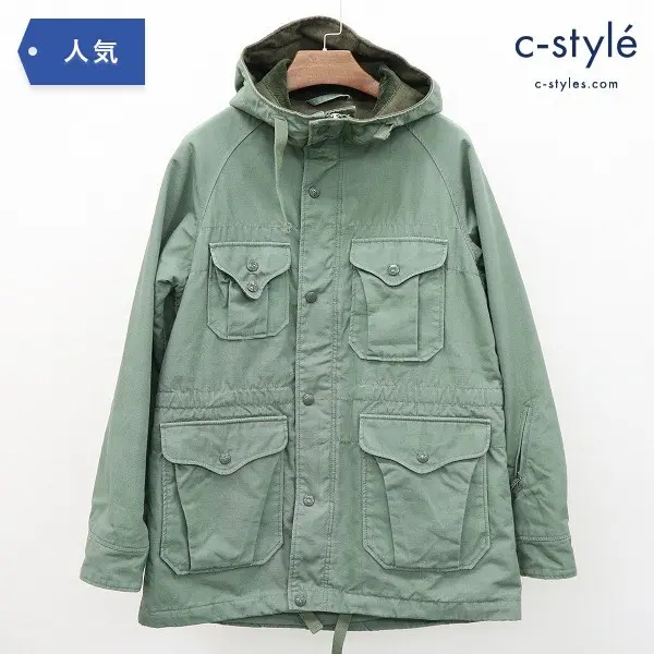 ENGINEERED GARMENTS モッズコート size2 ミリタリー ライナーウール カーキ