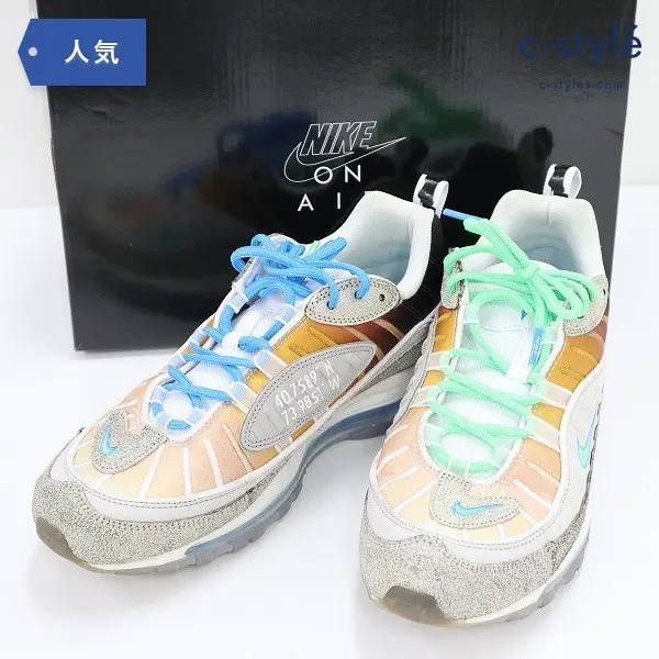 NIKE ナイキ AIR MAX 98 OA GS エアマックス98 ローカット スニーカー 27.5cm