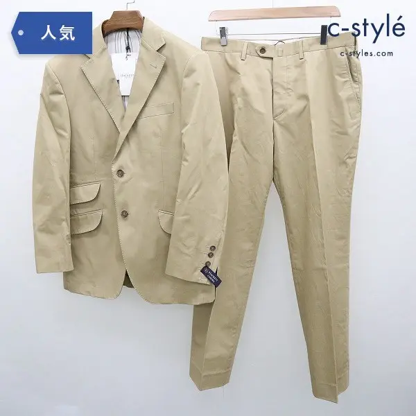 HACKETT ハケット セットアップ 40S ジャケット スラックス 綿