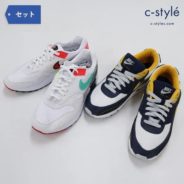 NIKE ナイキ AIR MAX 1 Evolution of Icons + AIR MAX 90 “Michigan” 27cm