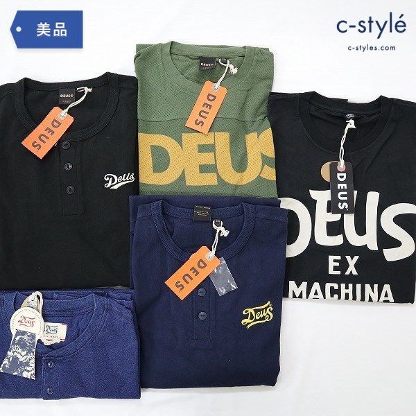 DEUS EX MACHINA デウスエクスマキナ Tシャツ サイズXXL 計5点 長袖 半袖 ロゴ