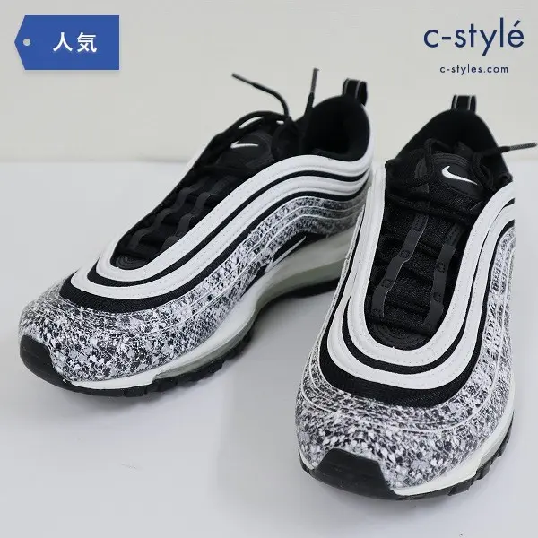 NIKE ナイキ ウィメンズ AIR MAX 97 エアマックス97 27cm スニーカー ブラック