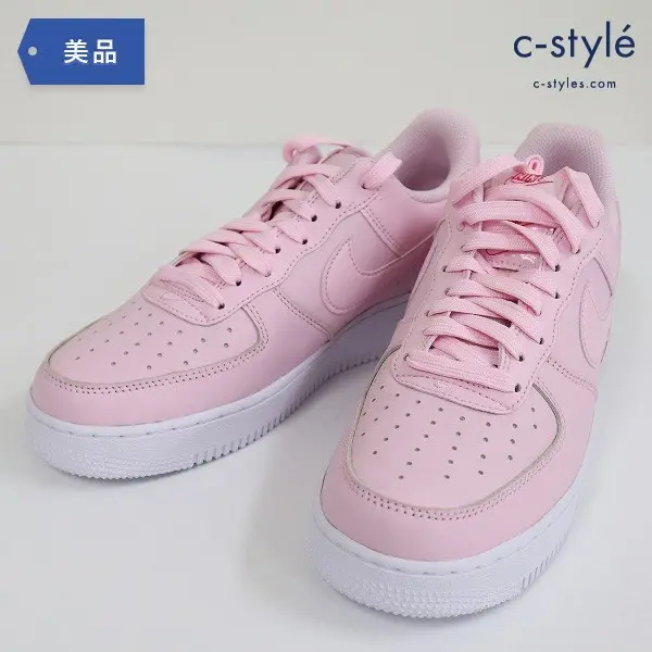 NIKE ナイキ AIR FORCE 1 エアフォース ワン Pink Bag 26cm スマイリーロゴ