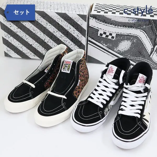 VANS ヴァンズ Skate Sk8-Hi Reis Og Style 38 Ns Lx 27.5cm シューズ