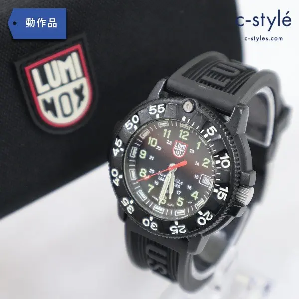 LUMINOX ルミノックス 腕時計 ラバーベルト ギャランティーカード付き