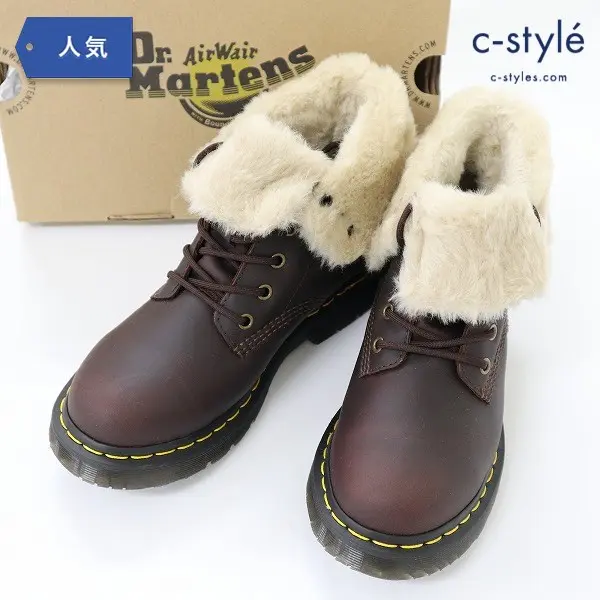 Dr.Martens WINTER GRIP 1460 KOLBERT 8EYE BOOT UK6 レザー ブーツ ブラウン