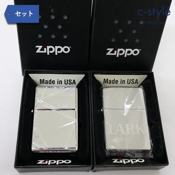 ZIPPO ジッポー LARK ラーク 2011 2012 喫煙具 喫煙雑貨 計2点