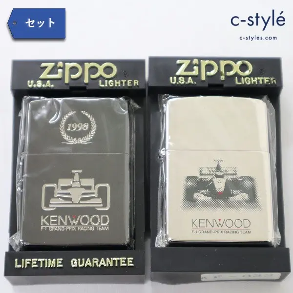 ZIPPO ジッポー KENWOOD F1 GRAND PRIX RACING TEAM 1998 2001 計2点