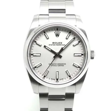 ROLEX(ロレックス) オイスターパーペチュアル 114200 ホワイト