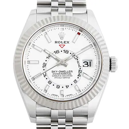 ROLEX(ロレックス) スカイドゥエラー 326934 ホワイト ジュビリーブレス