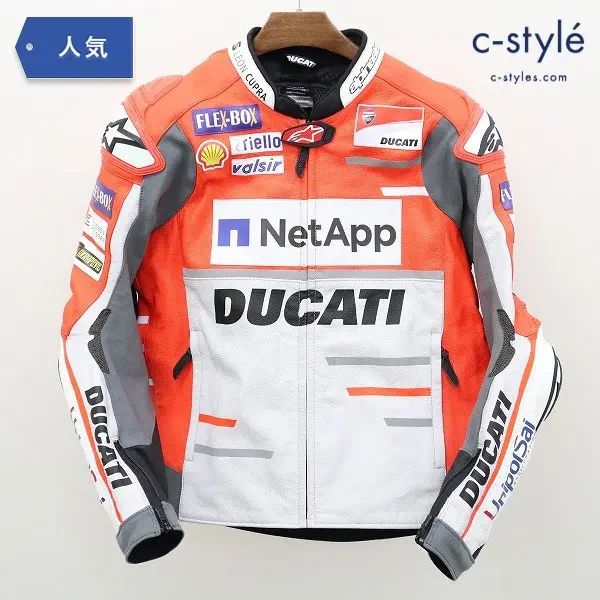 DUCATI BY ALPINESTARS JACKET REPLICA GP’18 LE PERF ジャケット 42 レザー