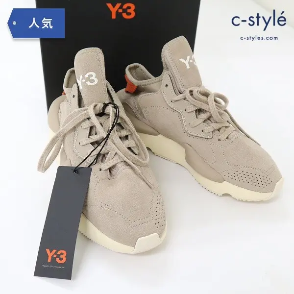 adidas アディダス Y-3 KAIWA カイワ スニーカー 24.5cm ベージュ
