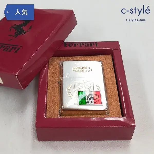 ZIPPO ジッポー Ferrari フェラーリ MAGNETI MARELLI ESGS-203 喫煙具