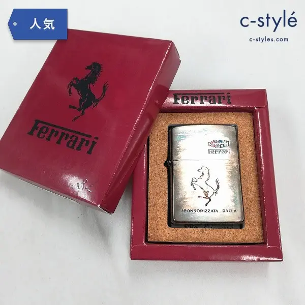 ZIPPO ジッポー Ferrari フェラーリ MAGNETI MARELLI ESGS-204 喫煙具