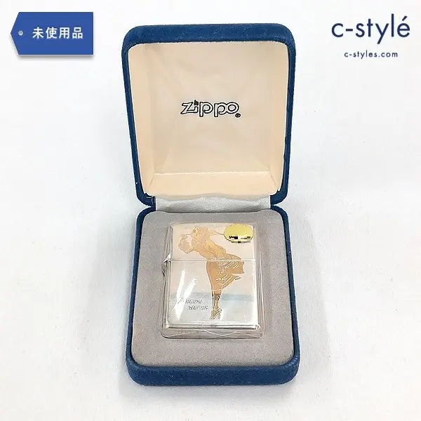 ZIPPO ジッポー 純銀 1999 Sterling Silver Windy Girl 喫煙具