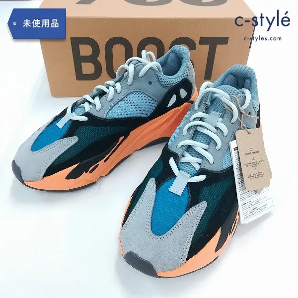 adidas アディダス Yeezy Boost 700 MNVN 28cm オレンジ グレー スニーカー