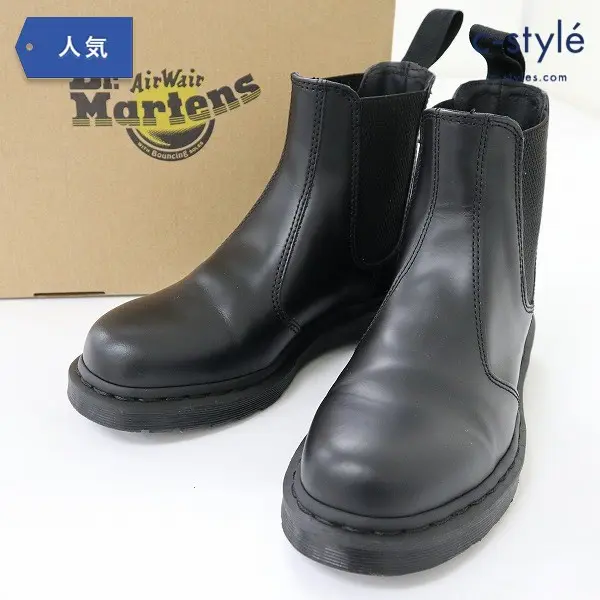 DR.MARTENS ドクターマーチン 2976 MONO チェルシーブーツ UK6 ブラック