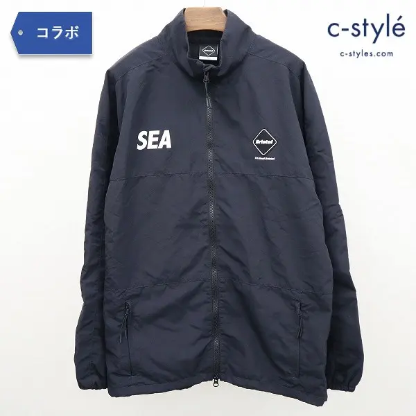 F.C.Real Bristol × WIND AND SEA プラクティスジャケット XL ネイビー