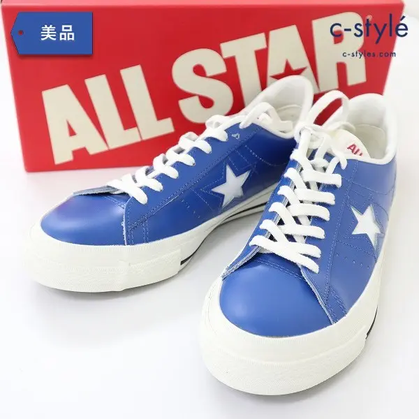 CONVERSE コンバース ONE STAR スニーカー 27cm ブルー 日本製