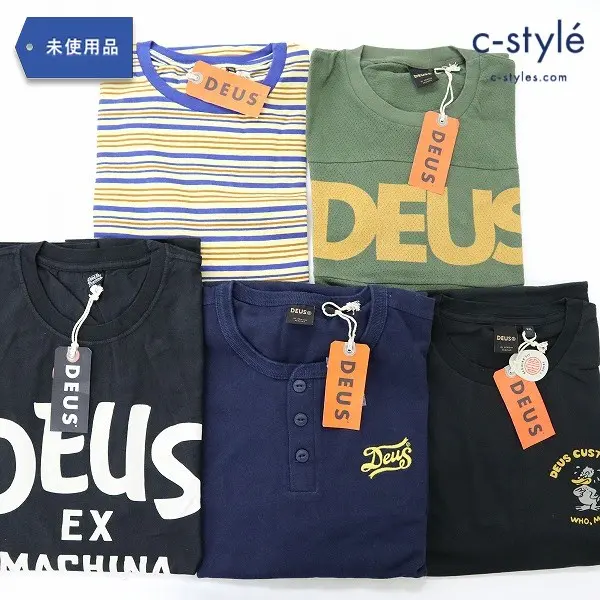 Deus Ex Machina Tシャツ XXL 半袖 長袖 ロゴレギュラーフィット 計5点