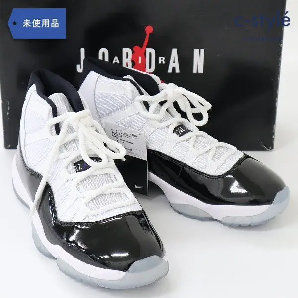 NIKE ナイキ AIR JORDAN 11 エアジョーダン11 RETRO 378037-100 28cm ホワイト