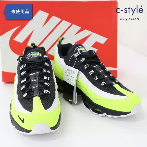 NIKE ナイキ AIR MAX 95 PRM 28cm イエロー 538416-701 スニーカー