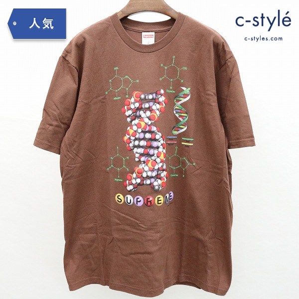 Supreme シュプリーム DNA Tee M ブラウン 半袖 Tシャツ カットソー