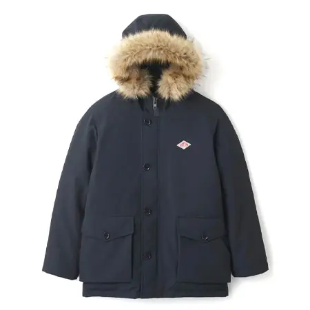 DANTON(ダントン) MEN’S LAS FAKE FUR HOODED DOWN JACKET