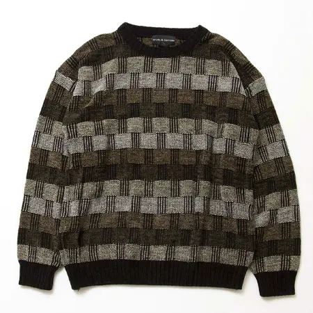 FACTOTUM(ファクトタム) Croft&Barrow Border Acrylic Knit