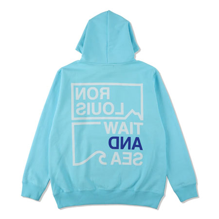 wind and sea(ウィンダンシー) RON LOUIS X WDS HOODIE / BLUE (RON-04)