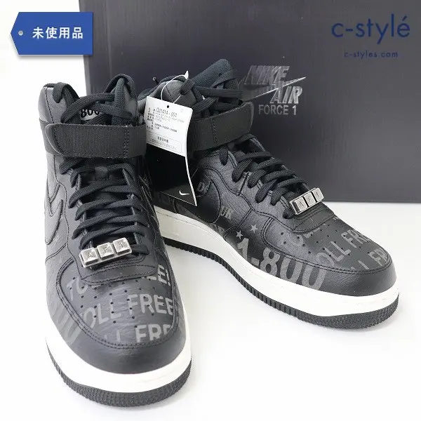 NIKE AIR FORCE 1 HIGH 07 PRM 27.5cm ブラック スニーカー CU1414-001