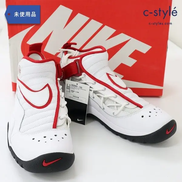 NIKE ナイキ AIR SHAKE NDESTRUKT 28cm ホワイト スニーカー 880869-100