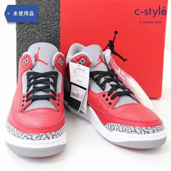 NIKE AIR JORDAN 3 RETRO SE 28cm レッド CK5692-600 スニーカー バスケ